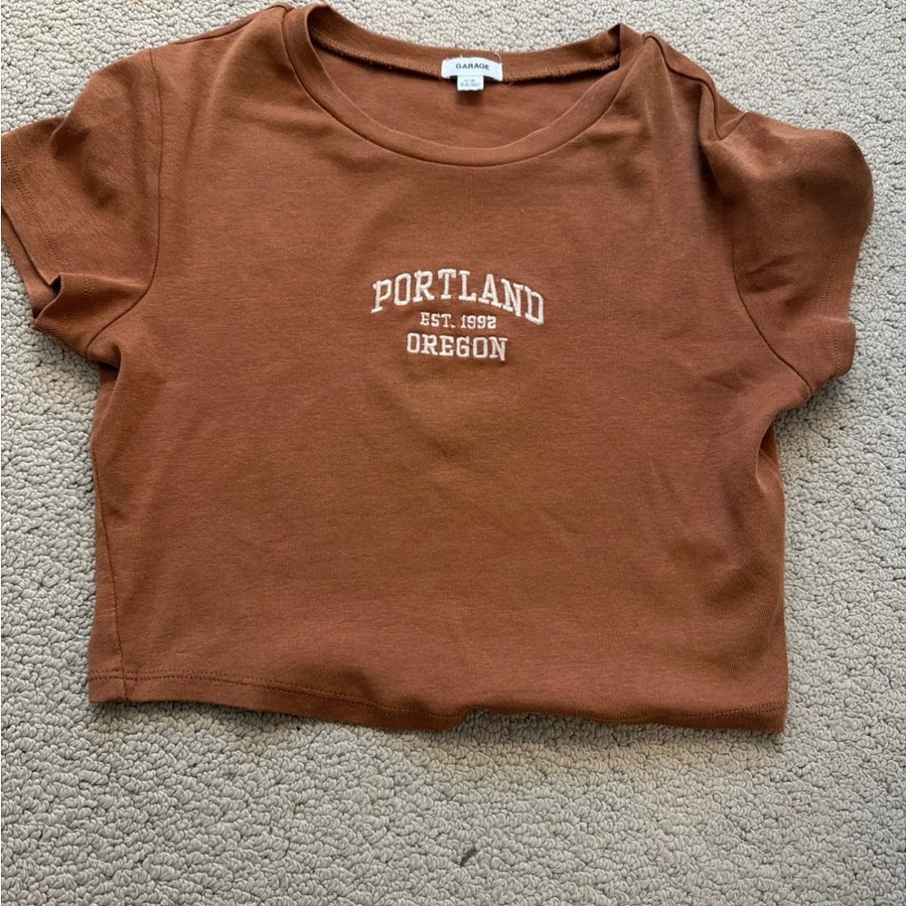 Garage Cropped Tee